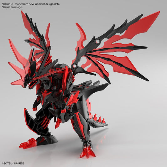 SD Gundam World Heroes Dark Grasper Dragon 28 Model Kit