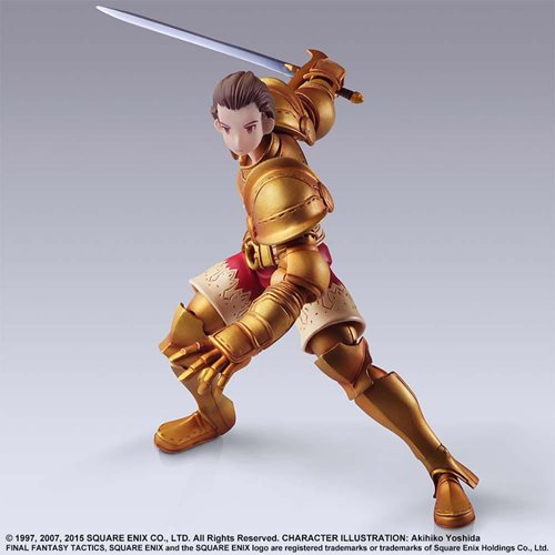 Final Fantasy Tactics Delita Heiral Bring Arts Action Figure