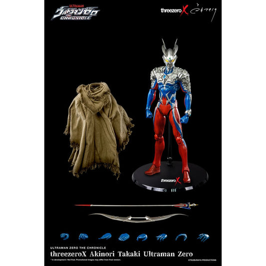 ThreezeroX Akinori Takaki Ultraman Zero Action Figure