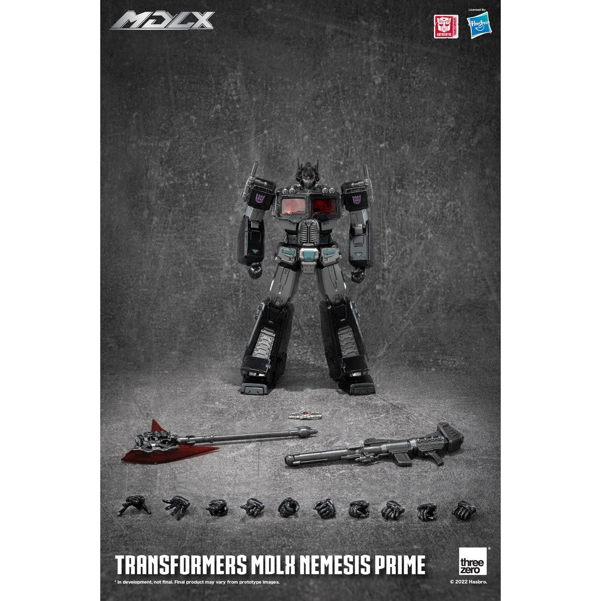 Transformers MDLX Nemesis Prime Action Figure - Previews Exclusive