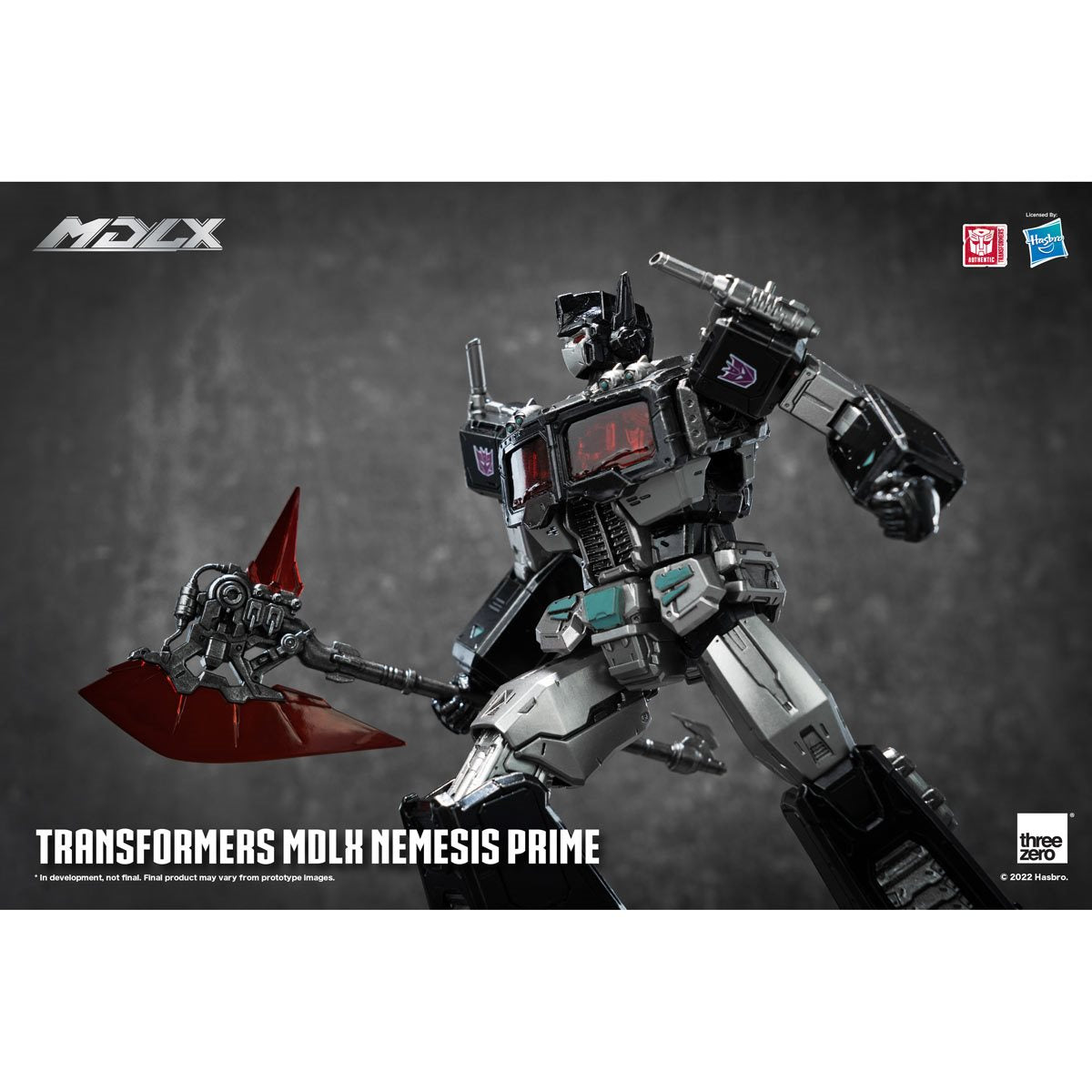 Transformers MDLX Nemesis Prime Action Figure - Previews Exclusive