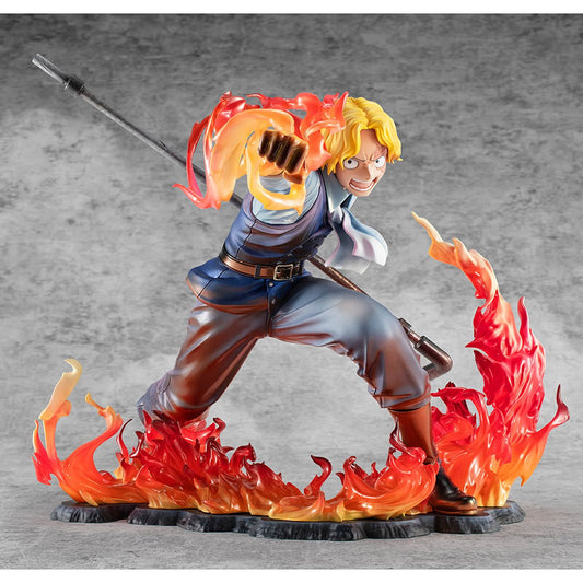 One Piece Portrait of Pirates Sabo Fire Fist Inheritance Limited Edition Statue