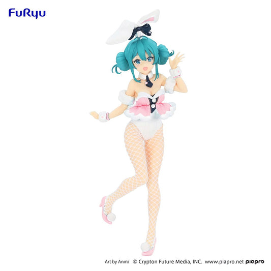 Vocaloid Hatsune Miku White Rabbit Baby Pink Version BiCute Bunnies Statue