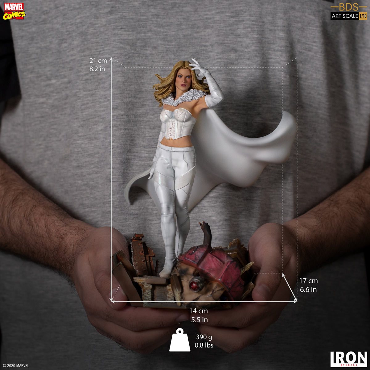 X-Men Emma Frost BDS Art 1:10 Scale Statue