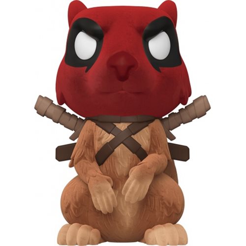 Deadpool 30th Anniversary Squirrelpool Flocked 10-Inch Pop! Vinyl Figure - Exclusive