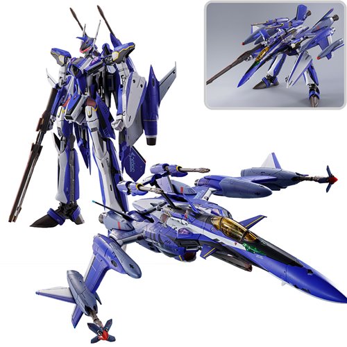 Macross Movie: Absolute Live! Maximilian Jenius YF-29 Durandal Valkyrie Full Set Pack DX Chogokin Action Figure