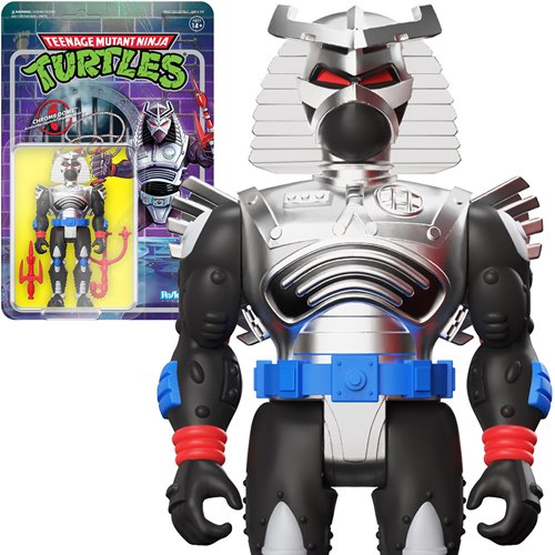 Teenage Mutant Ninja Turtles Chrome Dome 3 3/4-Inch ReAction Figure
