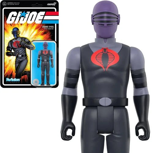 G.I. Joe Snake Eyes Version 4 3 3/4-Inch ReAction Figure