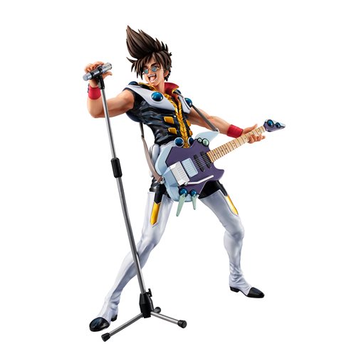 Macross 7 Fire Bomber Nekki Basara Statue