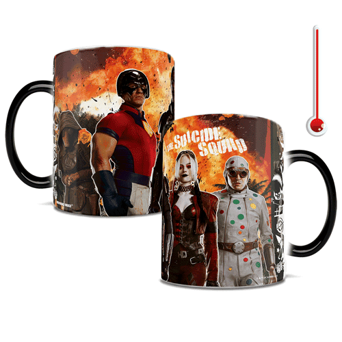 The Suicide Squad The Squad Heat-Sensitive Morphing Mug