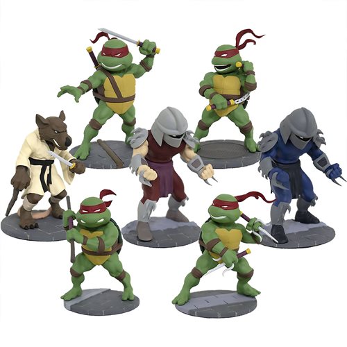 TMNT D-Formz Blind-Boxed Mini-Figures Display case