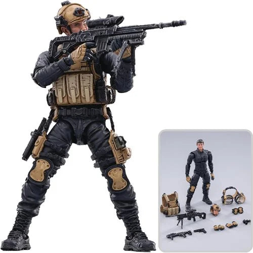 Joy Toy Peoples Armed Police Sniper 1:18 Scale Action Figure
