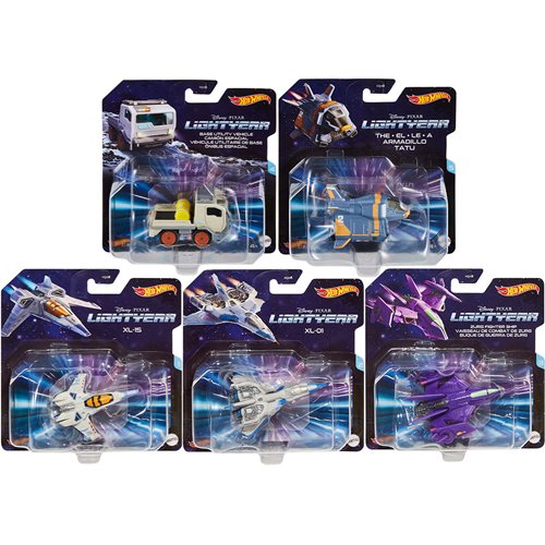 Hot Wheels Lightyear Starship Vehicles Mix 2 Case