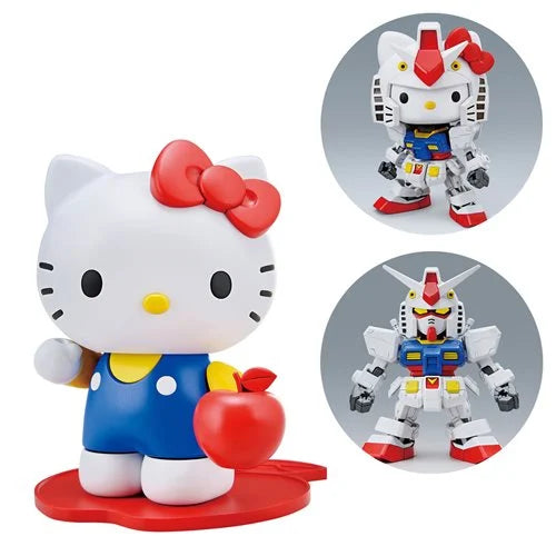 Gundam Hello Kitty and RX-78-2 Gundam SD-EX Standard Model Kit
