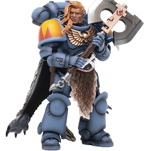Joy Toy Warhammer 40,000: Space Wolf Logan Ghostwolf 1:18 Scale Figure